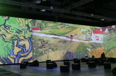 Van Gogh na dużych ekranach, czyli multimedialna wystawa w Galerii Szyb Wilson [WIDEO]
