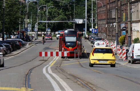 Przez ponad tydzień tramwaje nie będą jeździć przez Załęże