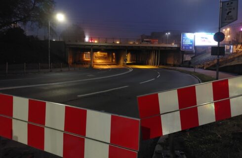 Dzień dobry Katowice.  Od dzisiaj brak przejazdu ul. Mikołowską