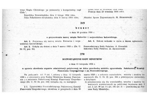 22 marca, czyli Katowice nie są już Stalinogrodem