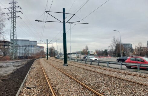 Dzień dobry Katowice. Dzisiaj pierwsze kursy tramwajów na ul. Grundmanna