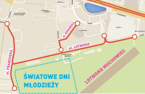 Światowe Dni Młodzieży w Katowicach: utrudnienia w ruchu i dodatkowe autobusy