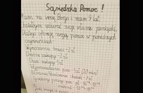 9-latek z Katowic szuka pracy. Mama Borysa jest dumna