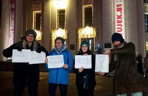 Kolejny antyrządowy protest. Studenci chcą obudzić Polskę