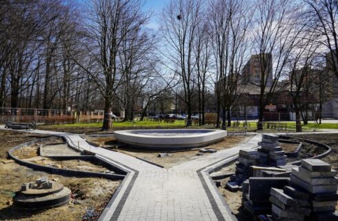 Po komplikacjach fontanna solankowa w Giszowcu zostanie dokończona